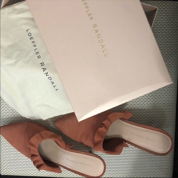 LOEFFLER RANDALL RUFFLE MULES - Picture 3 of 6